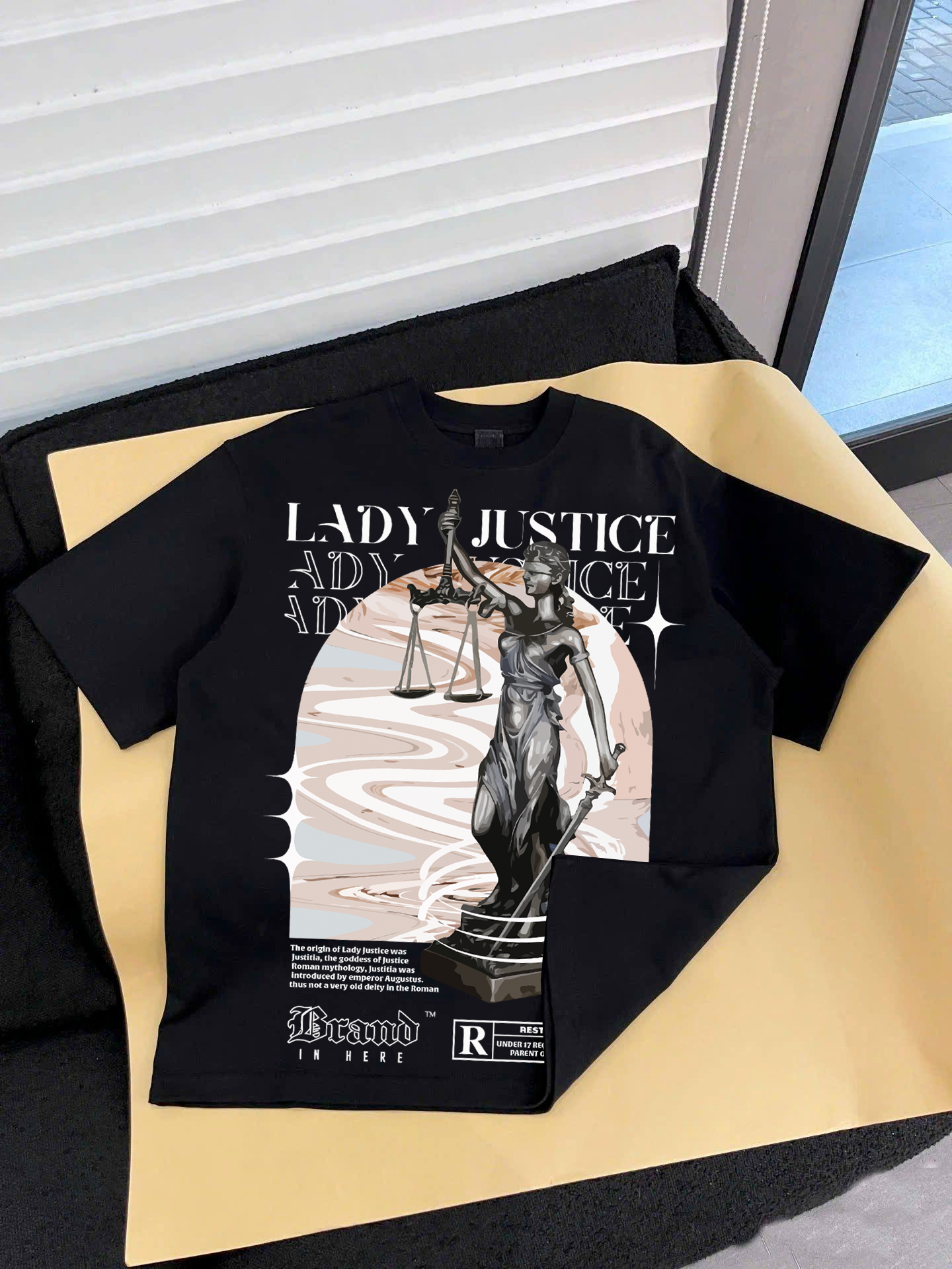 Áo Lady justice