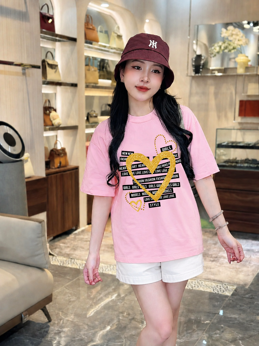 Bộ Glitter Heart