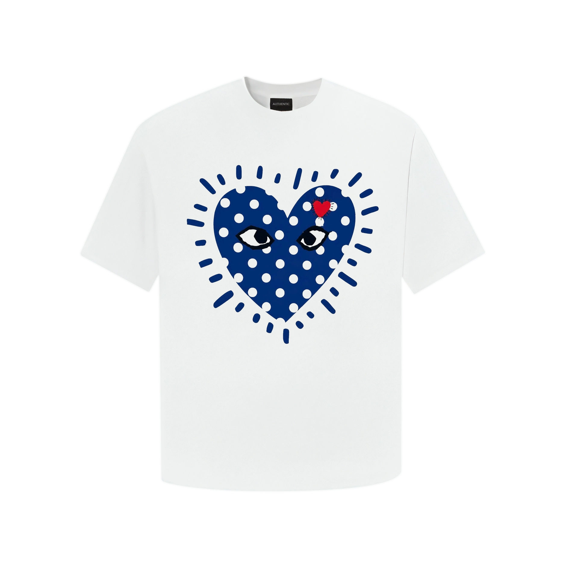 Áo Blue Heart