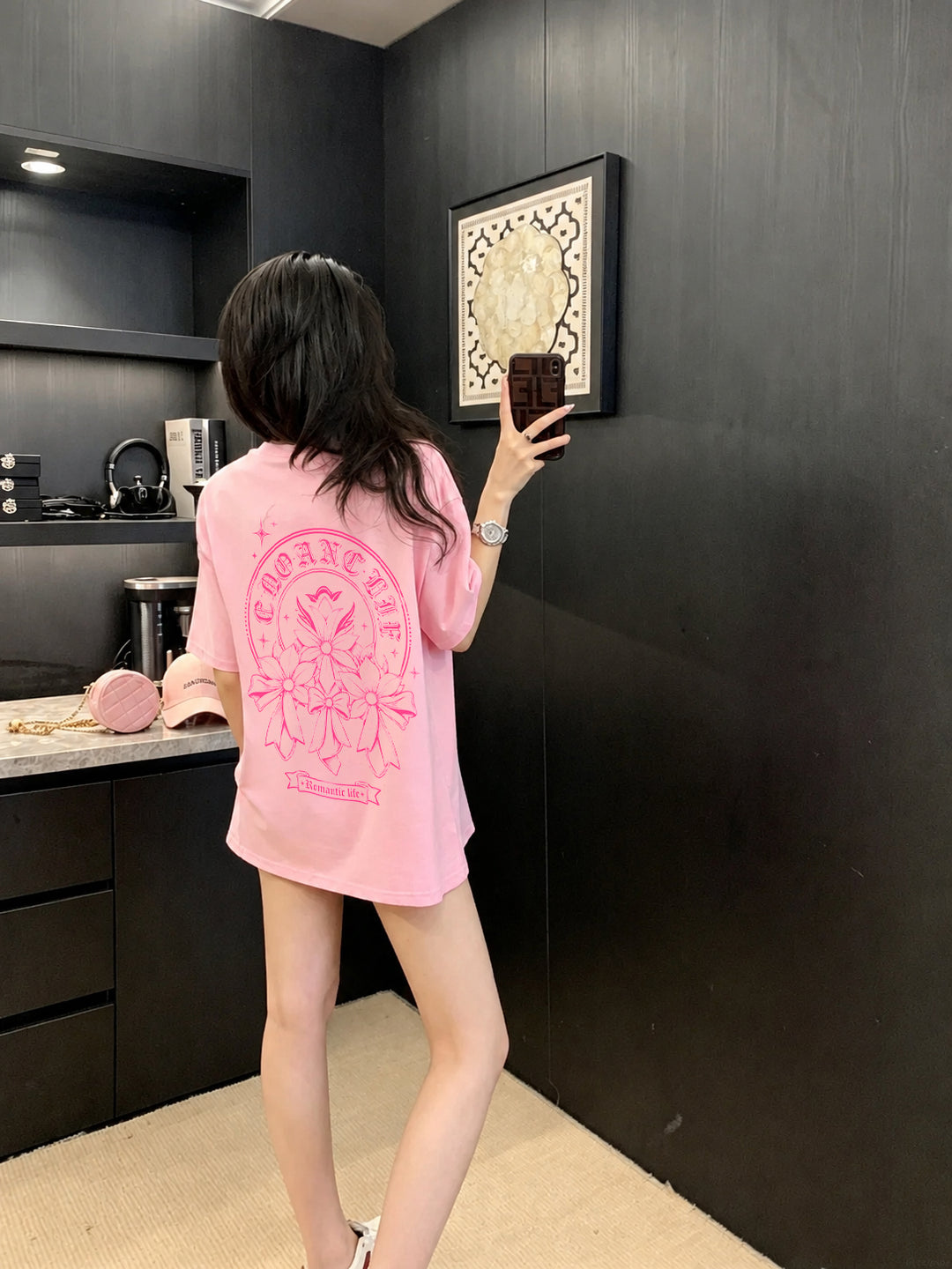 Áo chrome Pink