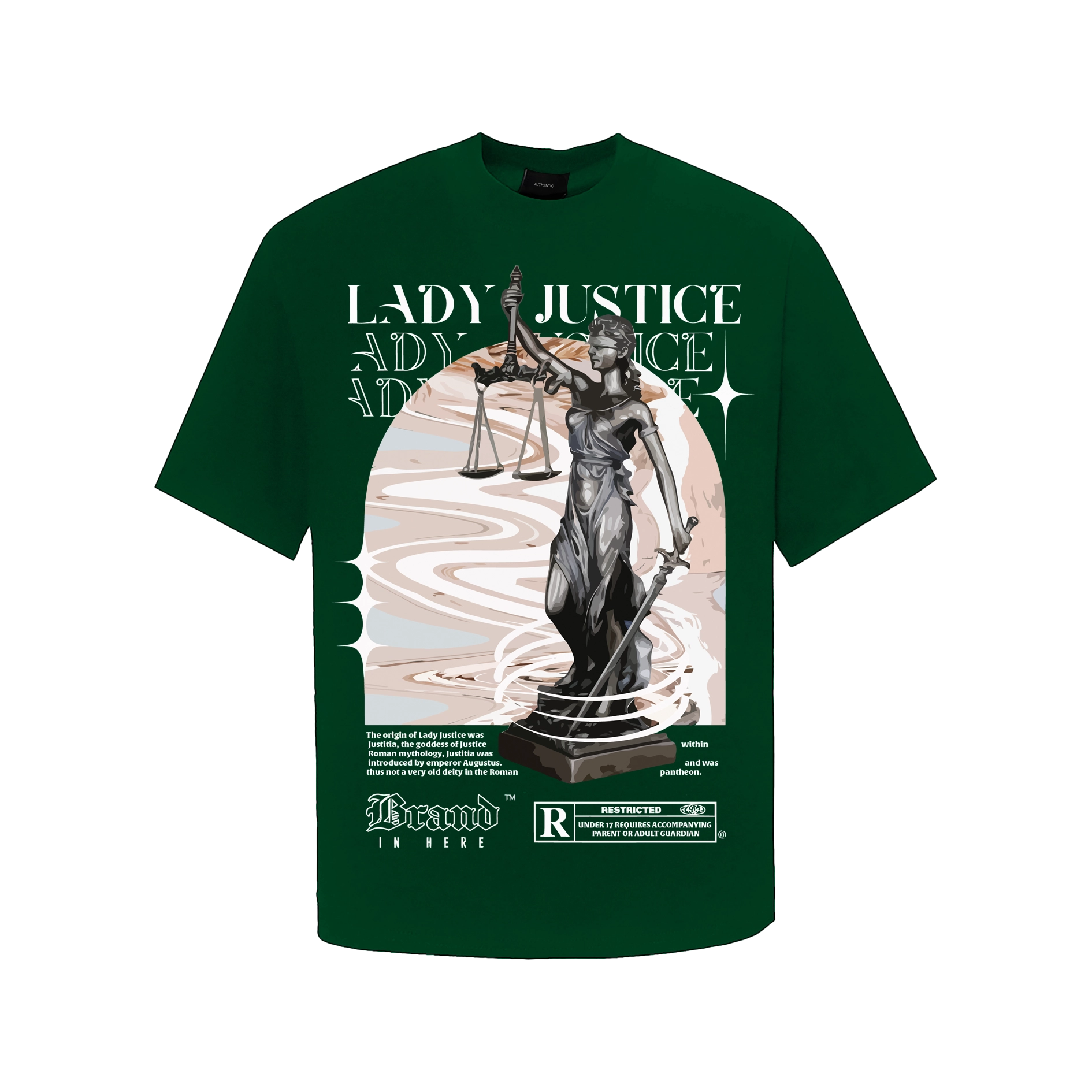 Áo Lady justice