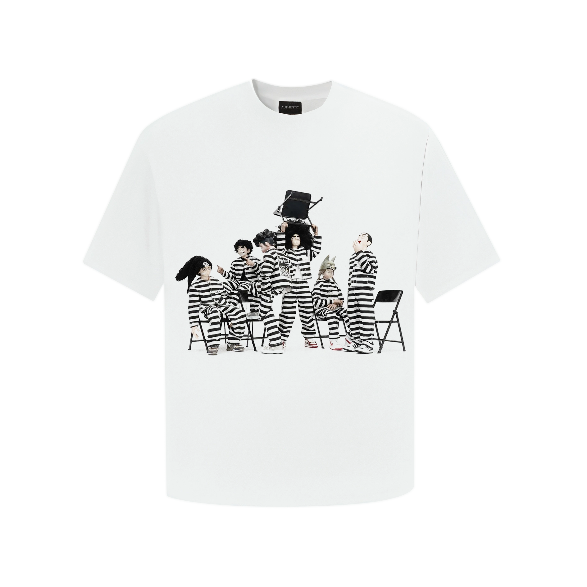Áo Striped Rebels